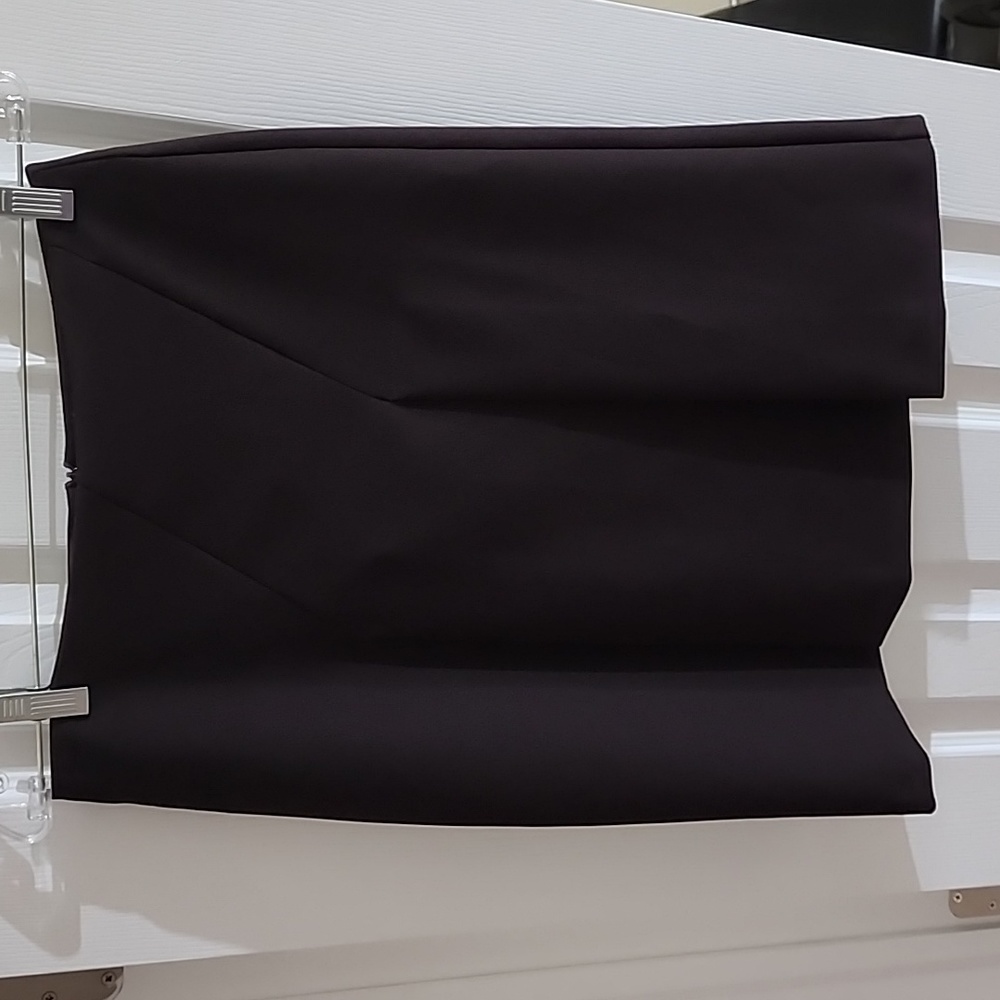 Black Beneton Pleated Skirt